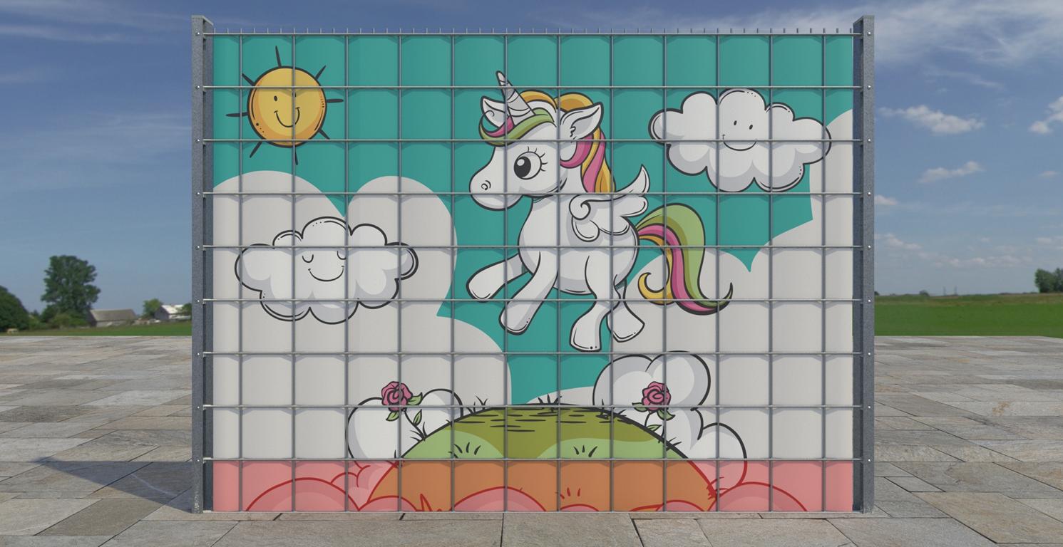 Einhorn Sichtschutz