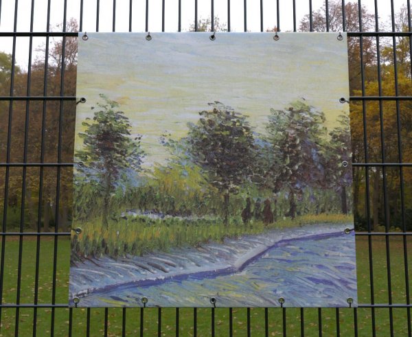 Zaunblick Zaunplakat Outdoor - Banner 80x80 cm zbp8_002 A